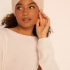 Sud Express Shoes & Accessories|Bandeau Cache Oreilles, 100% Cachemire Beige Chine Bruce