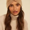 Sud Express Shoes & Accessories|Bandeau Cache Oreilles, 100% Cachemire Camel Bruce