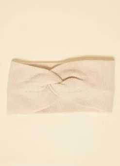 Sud Express Shoes & Accessories|Bandeau Cache Oreilles, 100% Cachemire Milk Bruce