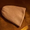 Sud Express Shoes & Accessories|Bonnet 100% Cachemire Camel Bibou