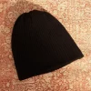 Sud Express Shoes & Accessories|Bonnet 100% Cachemire Noir Bibou