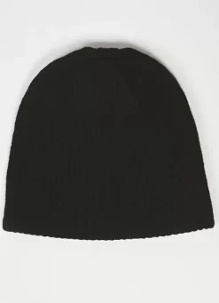 Sud Express Shoes & Accessories|Bonnet 100% Cachemire Noir Bibou