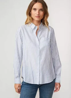 Sud Express Tops & Blouses|Chemise A Manches Longues Ciel Cathia