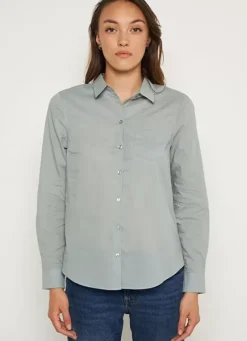 Sud Express Tops & Blouses|Chemise Classique Amande Cortaline