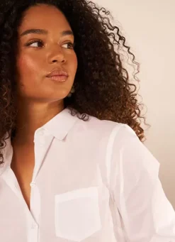 Sud Express Tops & Blouses|Chemise Classique Blanc Cortaline