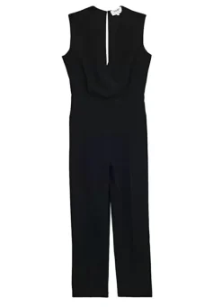Sud Express Dresses & Overall|Combinaison Elegante Noire Noir Caloska