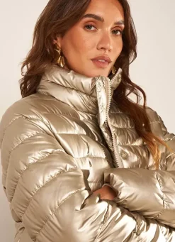 Sud Express Jackets & Coats|Doudoune Manches Longues Gold Vigold