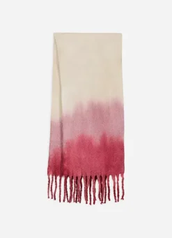 Sud Express Shoes & Accessories|Echarpe Effet Tie And Dye Framboise Edona