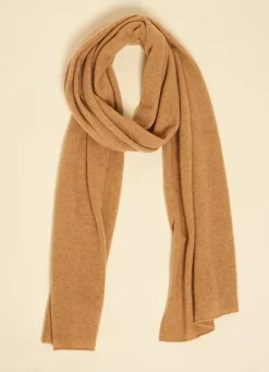 Sud Express Shoes & Accessories|Echarpe En Cachemire Camel Elise