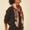 Sud Express Shoes & Accessories|Foulard Imprime Orange Elouane