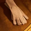Sud Express Shoes & Accessories|Gants Pur Cachemire Camel Gio