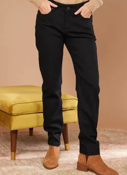 Sud Express Trousers & Jeans|Jean Slim Cinq Poches Black Stella