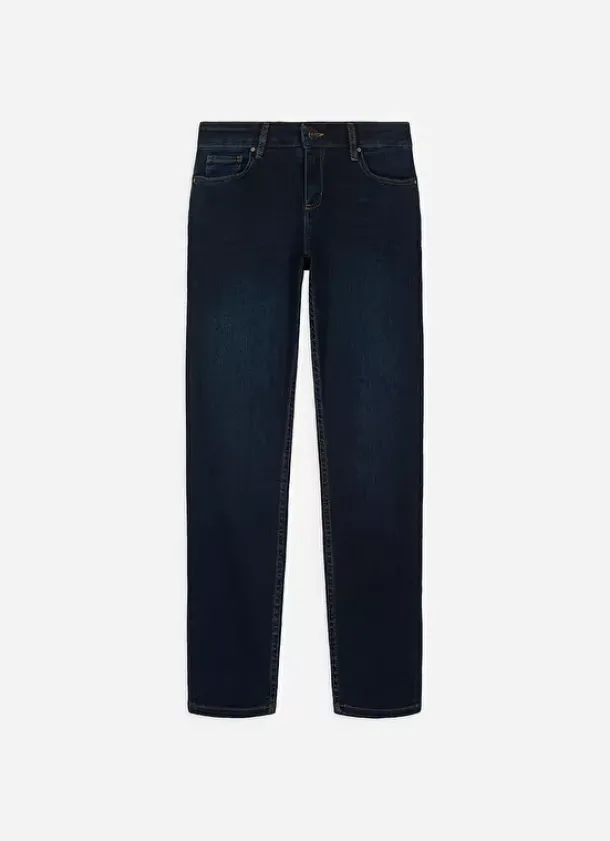 Sud Express Trousers & Jeans|Jean Slim Cinq Poches Dark Stone Stella