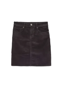 Sud Express Skirts & Shorts|Jupe Courte En Velours Plomb Joshuali