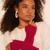 Sud Express Shoes & Accessories|Mitaines Pur Cachemire Framboise Garou