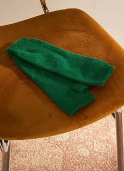Sud Express Shoes & Accessories|Mitaines Pur Cachemire Green Garou