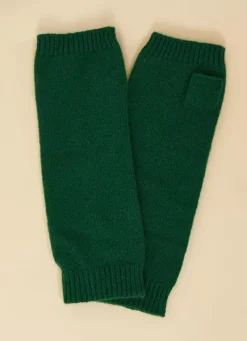 Sud Express Shoes & Accessories|Mitaines Pur Cachemire Green Garou