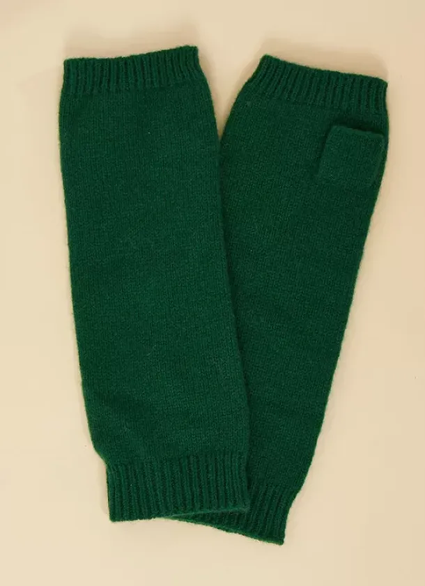 Sud Express Shoes & Accessories|Mitaines Pur Cachemire Green Garou