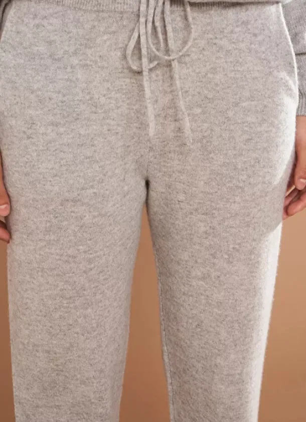 Sud Express Trousers & Jeans|Pantalon 100% Cachemire Perle Chine Perlou