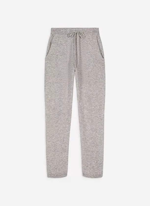 Sud Express Trousers & Jeans|Pantalon 100% Cachemire Perle Chine Perlou