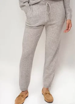 Sud Express Trousers & Jeans|Pantalon 100% Cachemire Perle Chine Perlou
