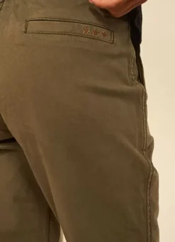Sud Express Trousers & Jeans|Pantalon Chino Kaki Pirma