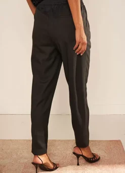 Sud Express Trousers & Jeans|Pantalon Coupe Jogging Anthracite Parina