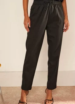 Sud Express Trousers & Jeans|Pantalon Coupe Jogging Anthracite Parina