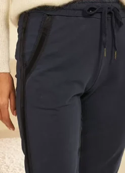 Sud Express Trousers & Jeans|Pantalon Jogging Marine Poerava
