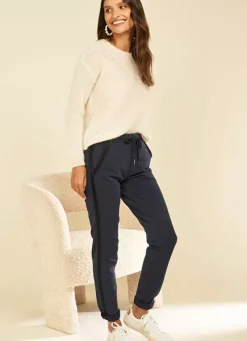 Sud Express Trousers & Jeans|Pantalon Jogging Marine Poerava