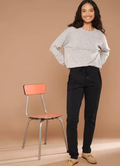 Sud Express Trousers & Jeans|Pantalon Jogging Noir Poerava