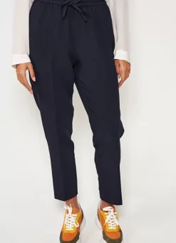 Sud Express Trousers & Jeans|Pantalon Tailleur Marine Pastelle