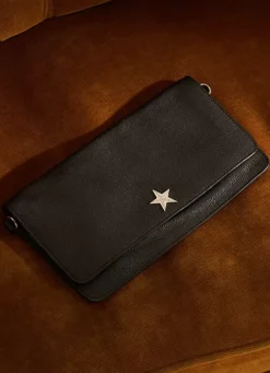 Sud Express Shoes & Accessories|Pochette Bandouliere Noir Sarina