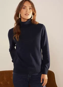 Sud Express Jumpers & Cardigans|Pull 100% Cachemire Marine Missy