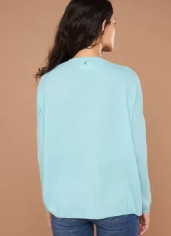 Sud Express Jumpers & Cardigans|Pull Au Volume Oversize Et A Manches Longues Pres Du Corps Calanques Monjoe
