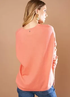 Sud Express Jumpers & Cardigans|Pull Au Volume Oversize Et A Manches Longues Pres Du Corps Granita Monjoe