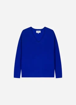 Sud Express Jumpers & Cardigans|Pull Au Volume Oversize Et A Manches Longues Pres Du Corps Neon Monjoe