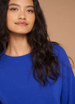 Sud Express Jumpers & Cardigans|Pull Col Rond 100% Cachemire Neon Mapoue