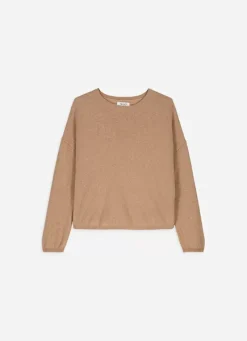 Sud Express Jumpers & Cardigans|Pull Pur Cachemire Camel Monna