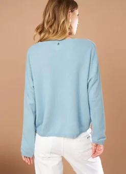 Sud Express Jumpers & Cardigans|Pull Pur Cachemire Orage Monna