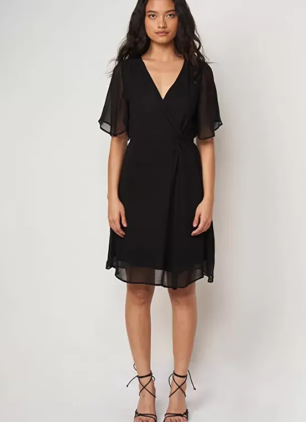 Sud Express Dresses & Overall|Robe Courte Elegante Noir Rachibi