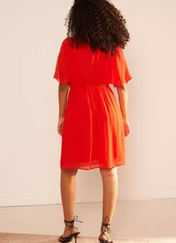 Sud Express Dresses & Overall|Robe Courte Elegante Rouge Rachibi