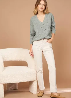 Sud Express Trousers & Jeans|Slim En Velours Cotele Pierre Pasha