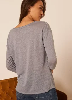 Sud Express T-Shirts|Tee-Shirt Basique Orage Tonia