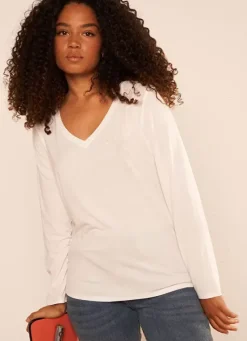 Sud Express T-Shirts|Tee-Shirt Detail Etoile Ecru Tolibel