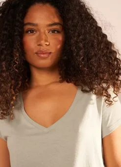 Sud Express T-Shirts|T-Shirt A Col Rond Amande Thelma