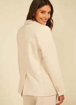Sud Express Jackets & Coats|Veste Tailleur Creme Vedena